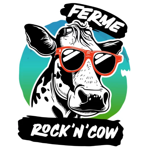 logo-ferme-pedagogique- rockncow-degradé-avec-contour-blanc