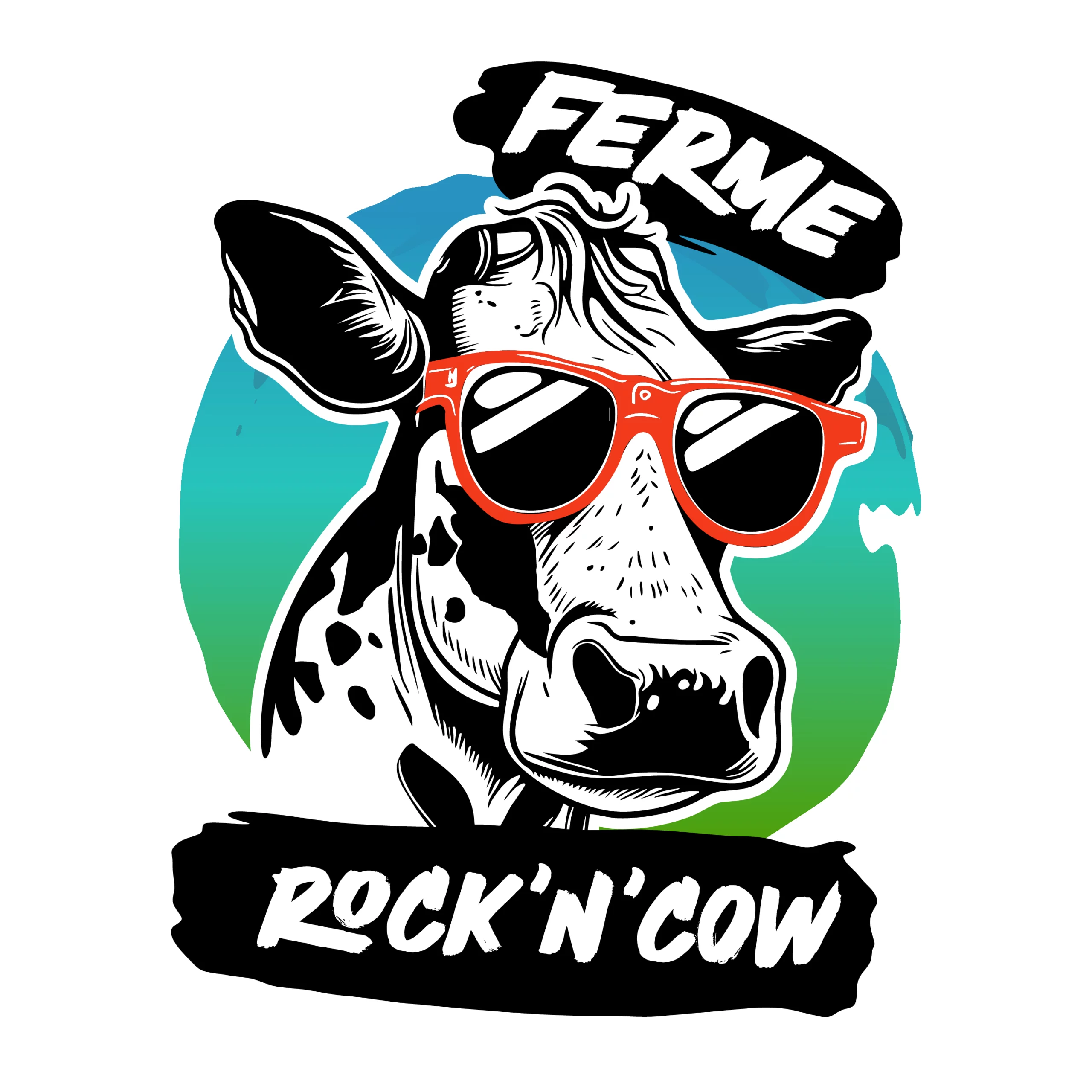 logo-ferme-pedagogique- rockncow-degradé-avec-contour-blanc